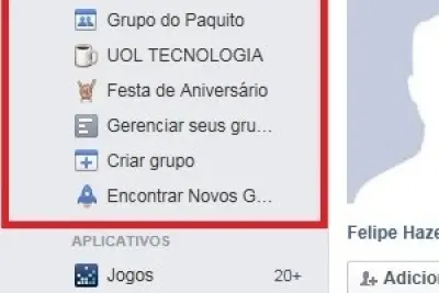 Dúvida: se o usuário desativar sua conta no Facebook, seus grupos sumirão?