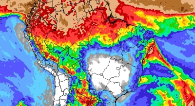 Previsão do tempo: tendência de chuva para dez dias (16/5/2023)