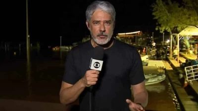 Após Bonner ser abordado ao vivo, Globo contrata seguranças para jornalistas