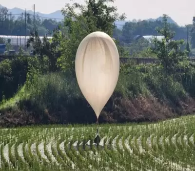 VÍDEO: Coreia do Norte lança mais de 100 balões cheios de lixo e fezes para a Coreia do Sul; VEJA - Terra Brasil Notícias