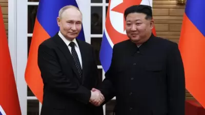 Putin e Kim Jong-un assinam acordo de proteção mútua em caso de ataque