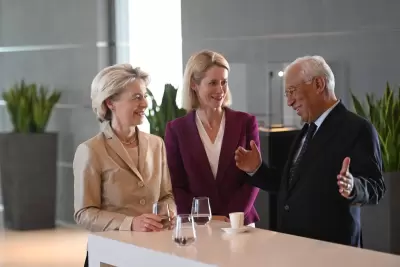 Costa em Bruxelas para foto de família com Kallas e Von der Leyen