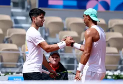 Nadal e Alcaraz fazem primeiro treino juntos em Paris