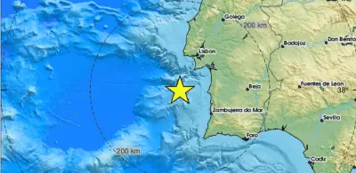 Terremoto de magnitude 5,3 atinge cidades de Portugal